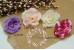 Silk artificial flower, Large (8 cm), Pack of 5